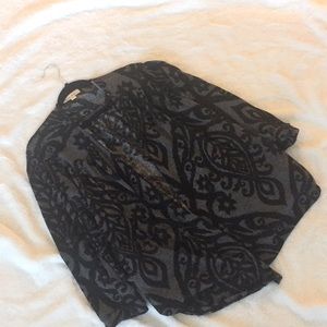 Embroidered Cardigan